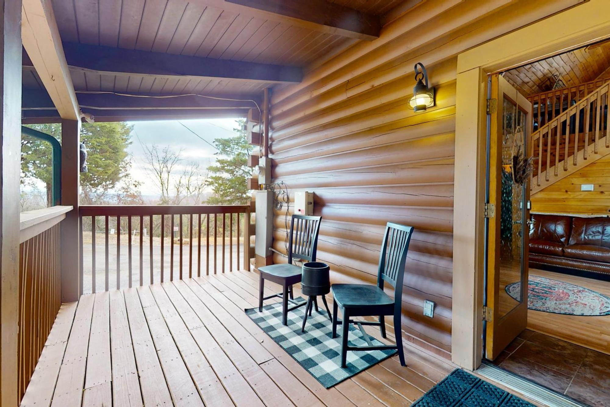 הוילה סביירוויל Bear Lake Cabin מראה חיצוני תמונה