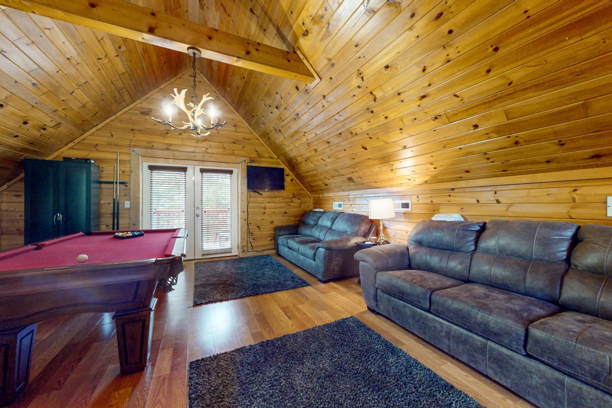 הוילה סביירוויל Bear Lake Cabin מראה חיצוני תמונה