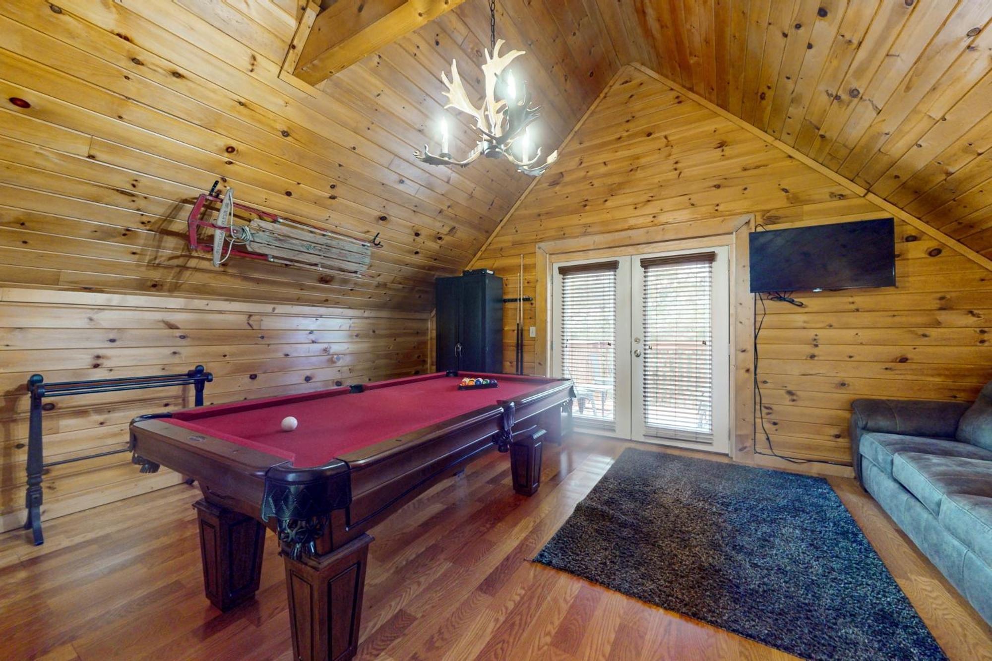הוילה סביירוויל Bear Lake Cabin מראה חיצוני תמונה