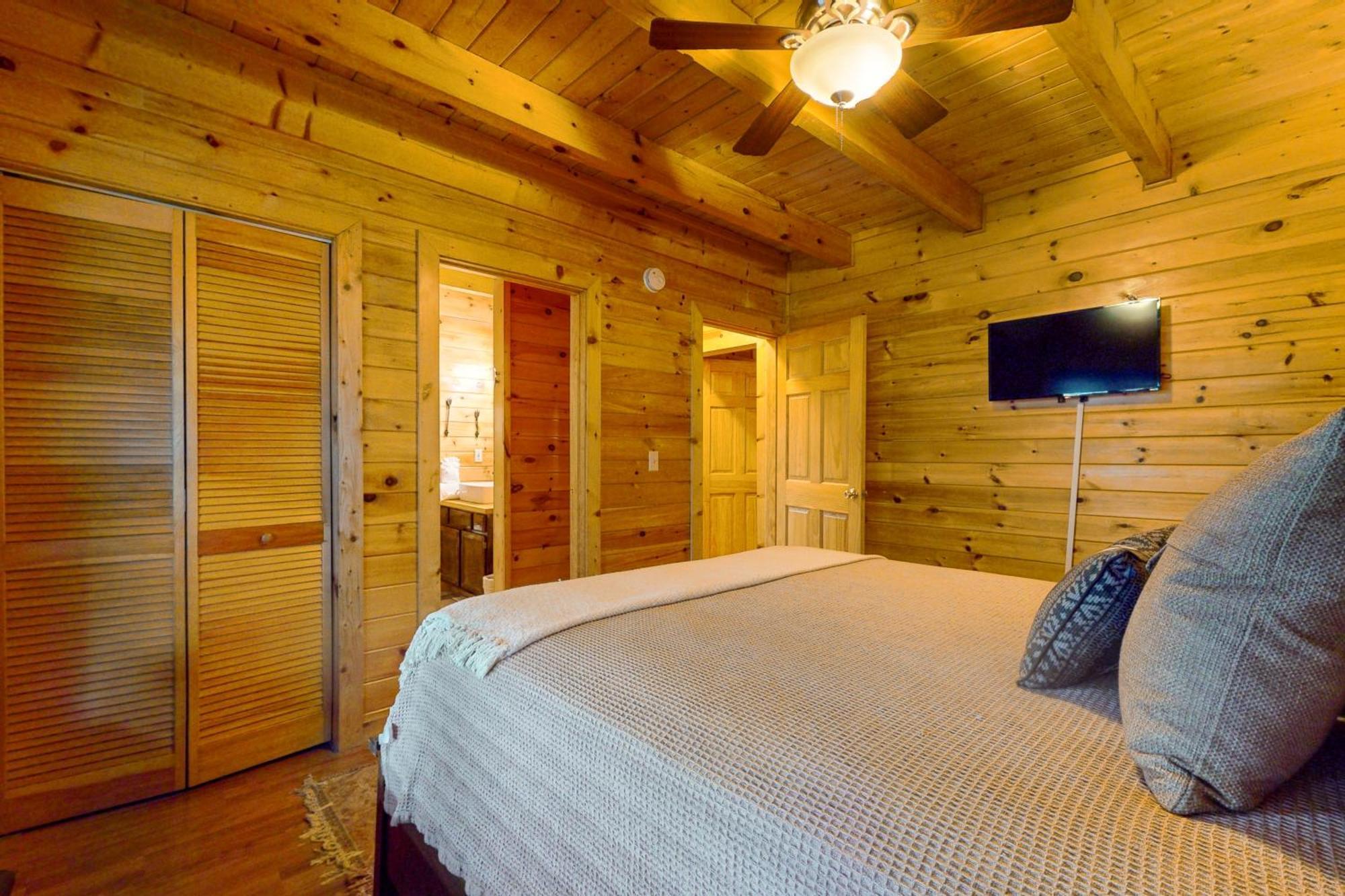 הוילה סביירוויל Bear Lake Cabin מראה חיצוני תמונה