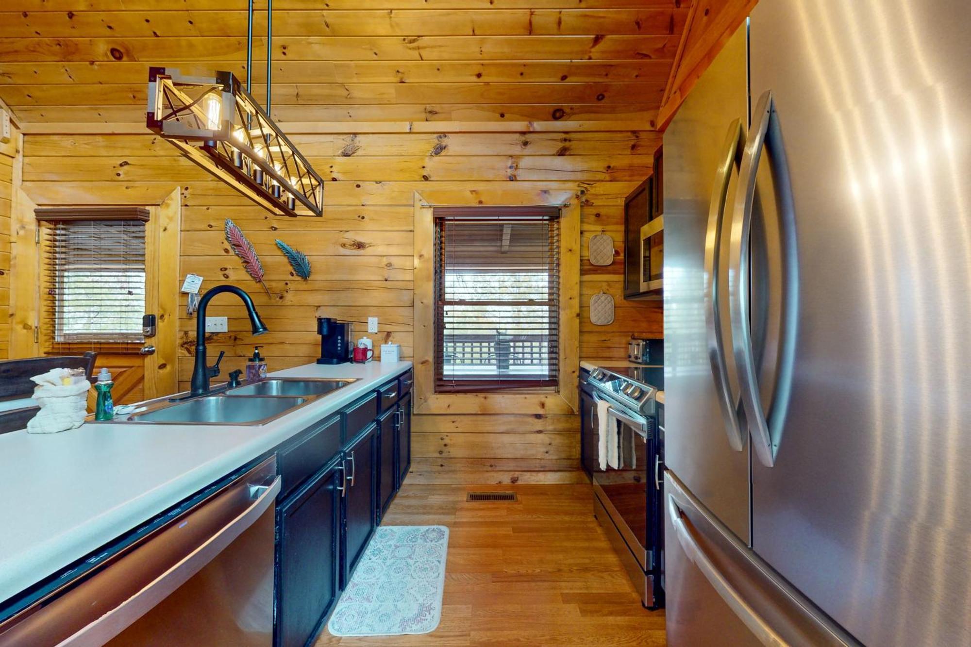 הוילה סביירוויל Bear Lake Cabin מראה חיצוני תמונה