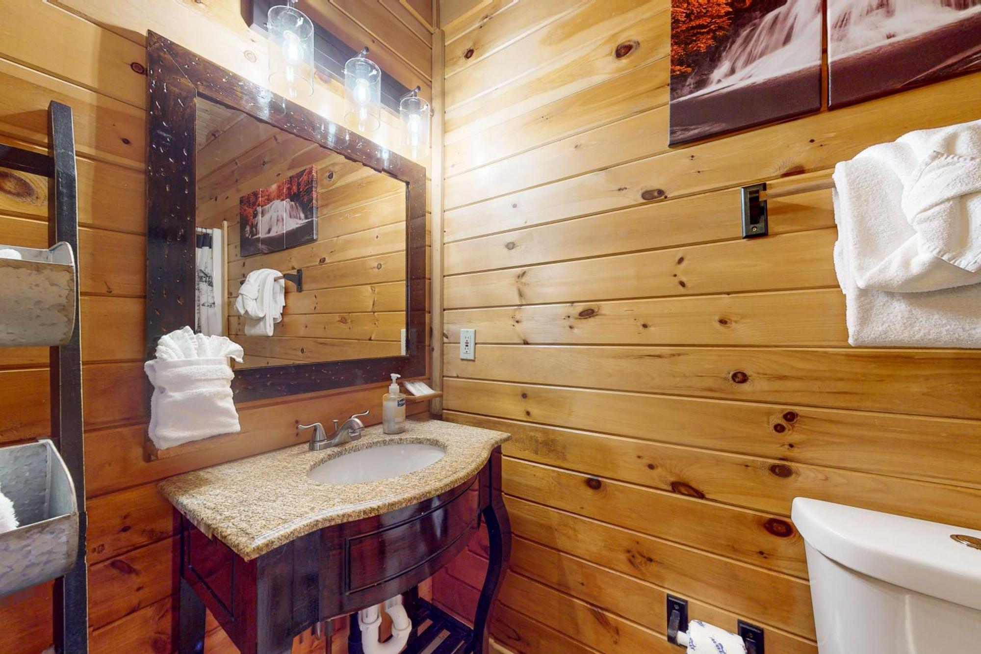 הוילה סביירוויל Bear Lake Cabin מראה חיצוני תמונה