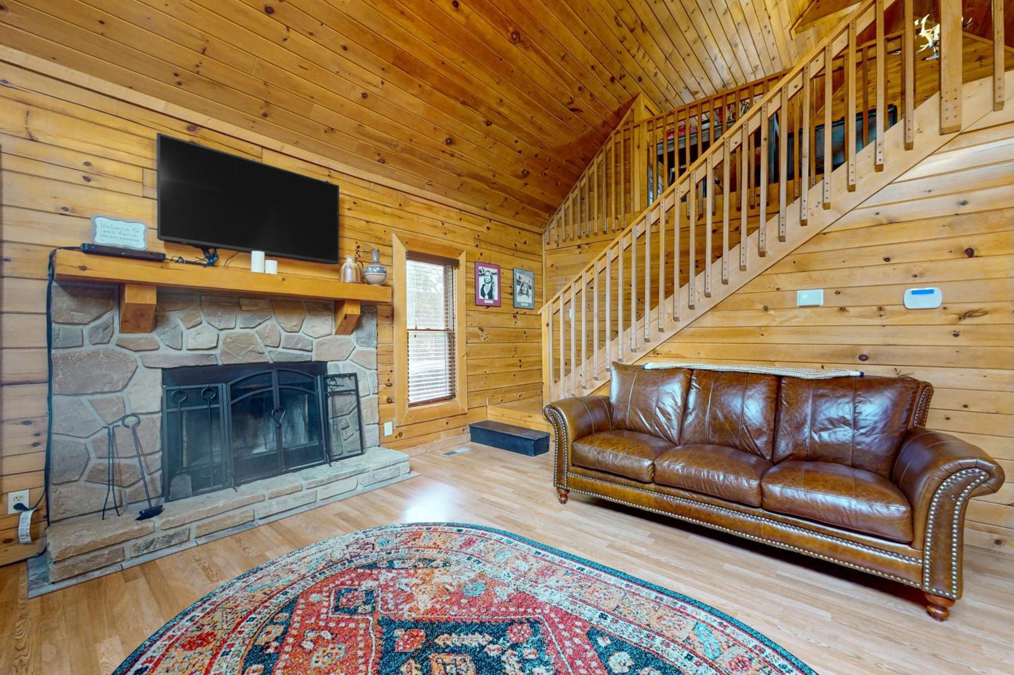 הוילה סביירוויל Bear Lake Cabin מראה חיצוני תמונה