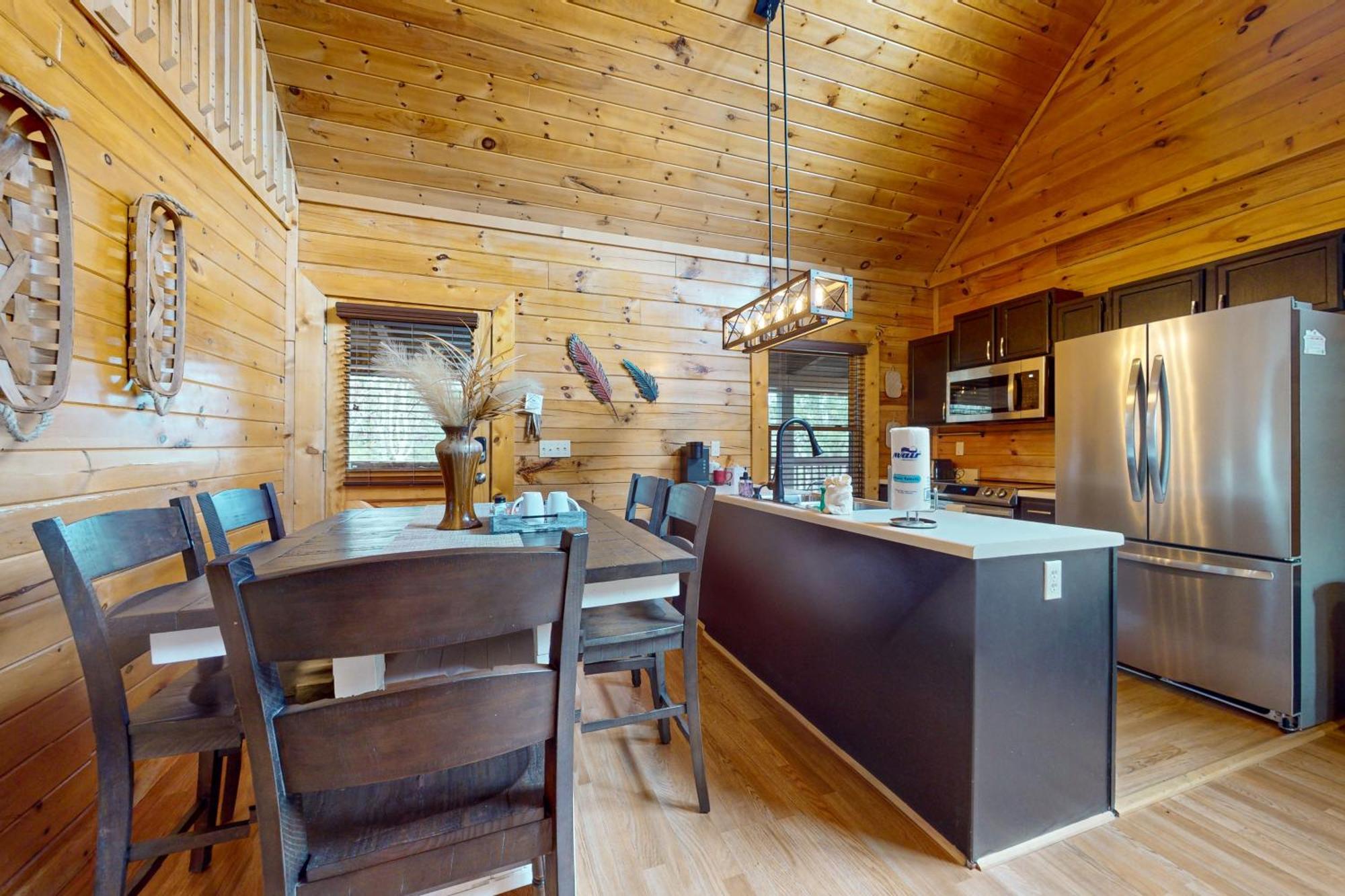 הוילה סביירוויל Bear Lake Cabin מראה חיצוני תמונה