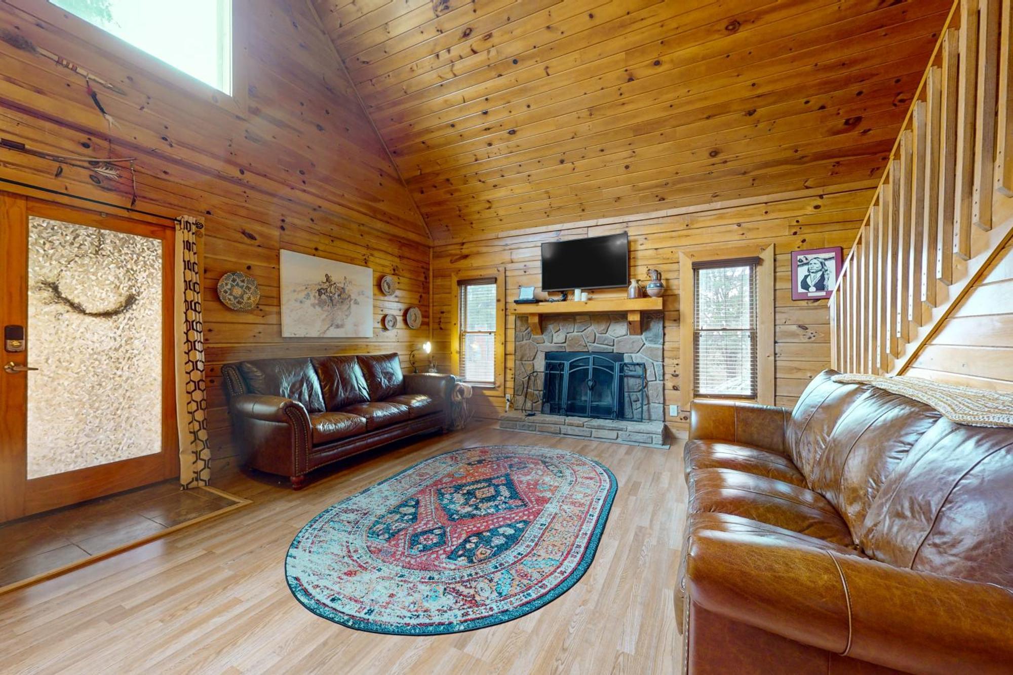 הוילה סביירוויל Bear Lake Cabin מראה חיצוני תמונה