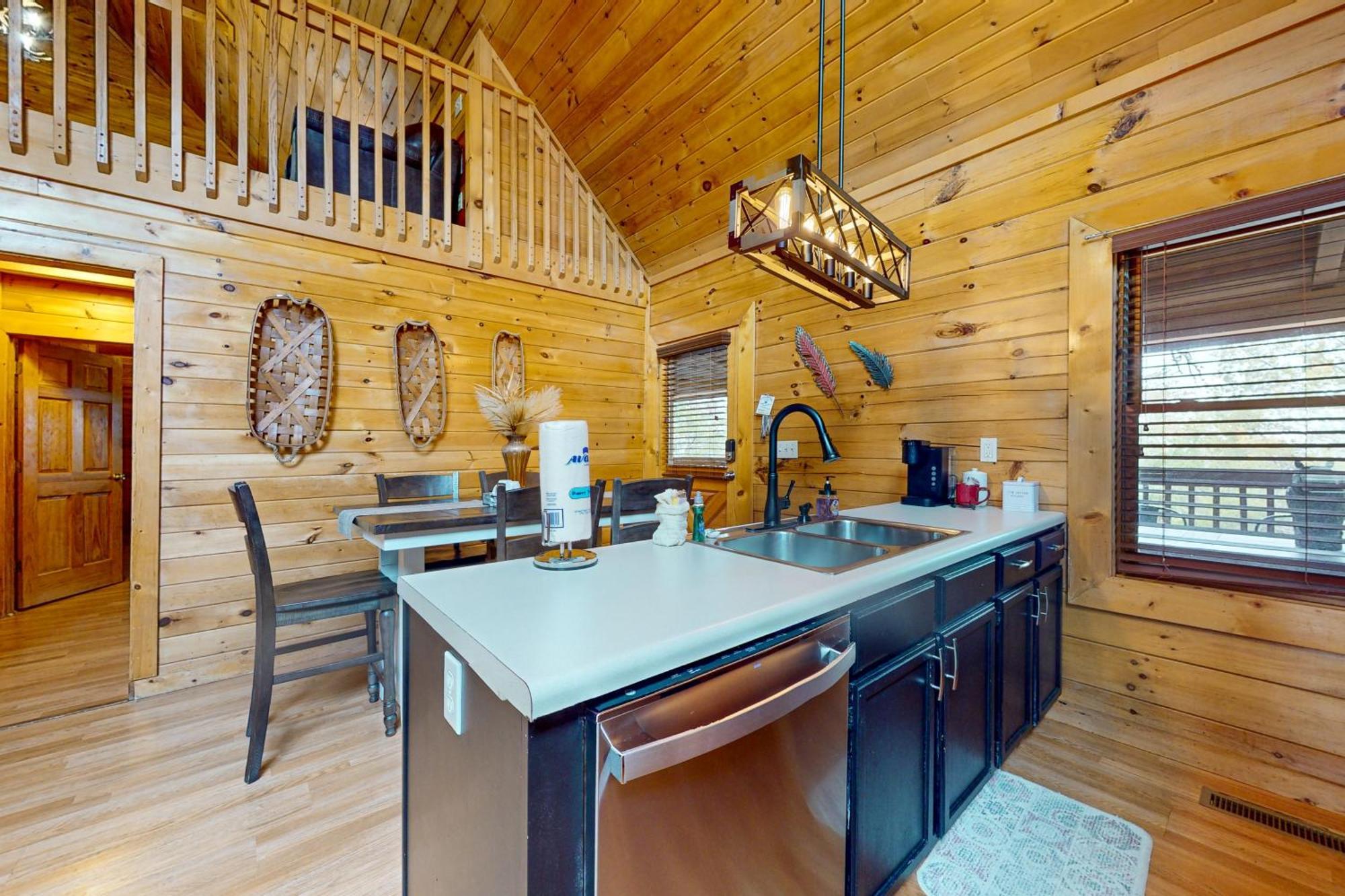 הוילה סביירוויל Bear Lake Cabin מראה חיצוני תמונה
