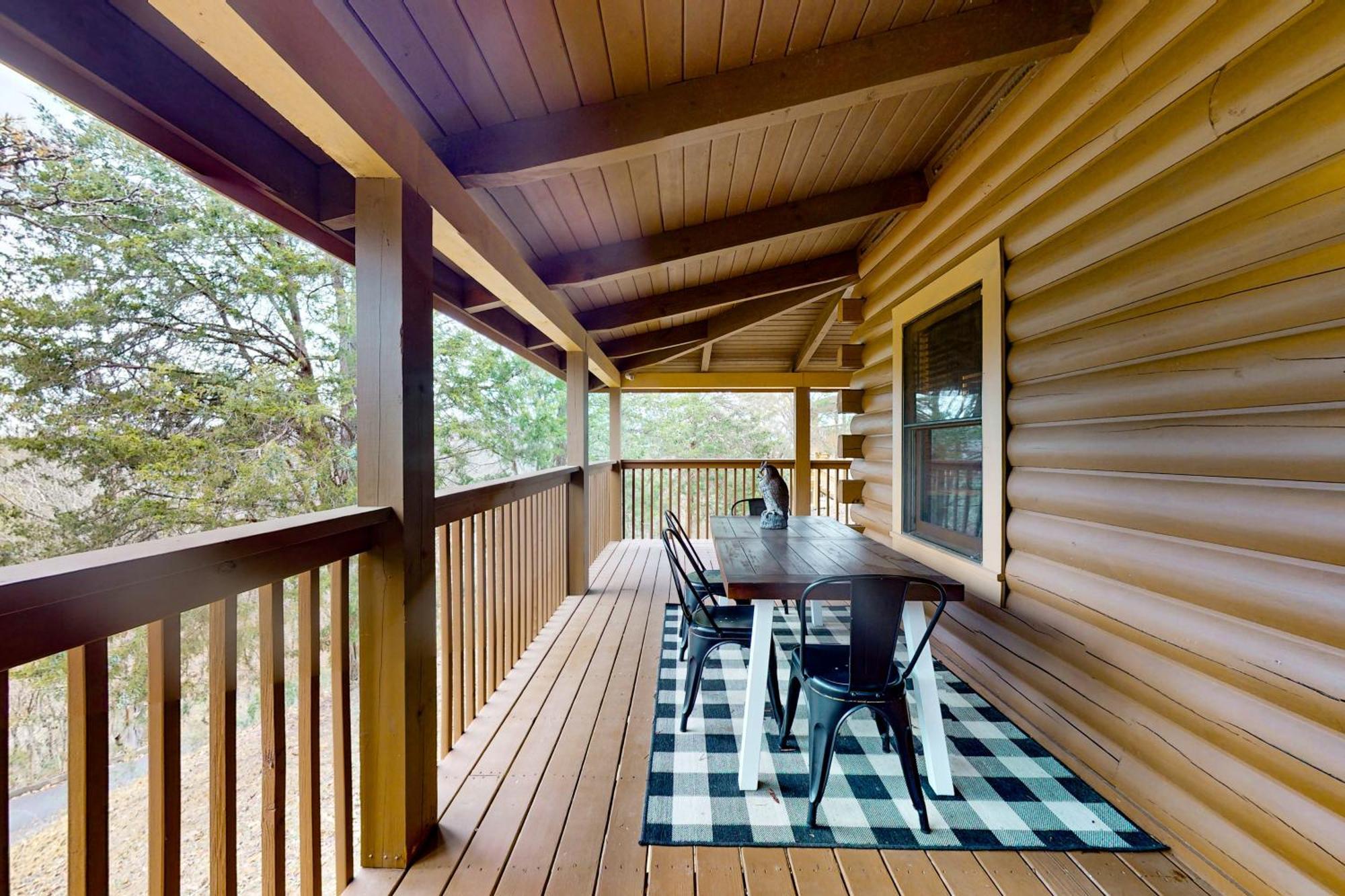 הוילה סביירוויל Bear Lake Cabin מראה חיצוני תמונה