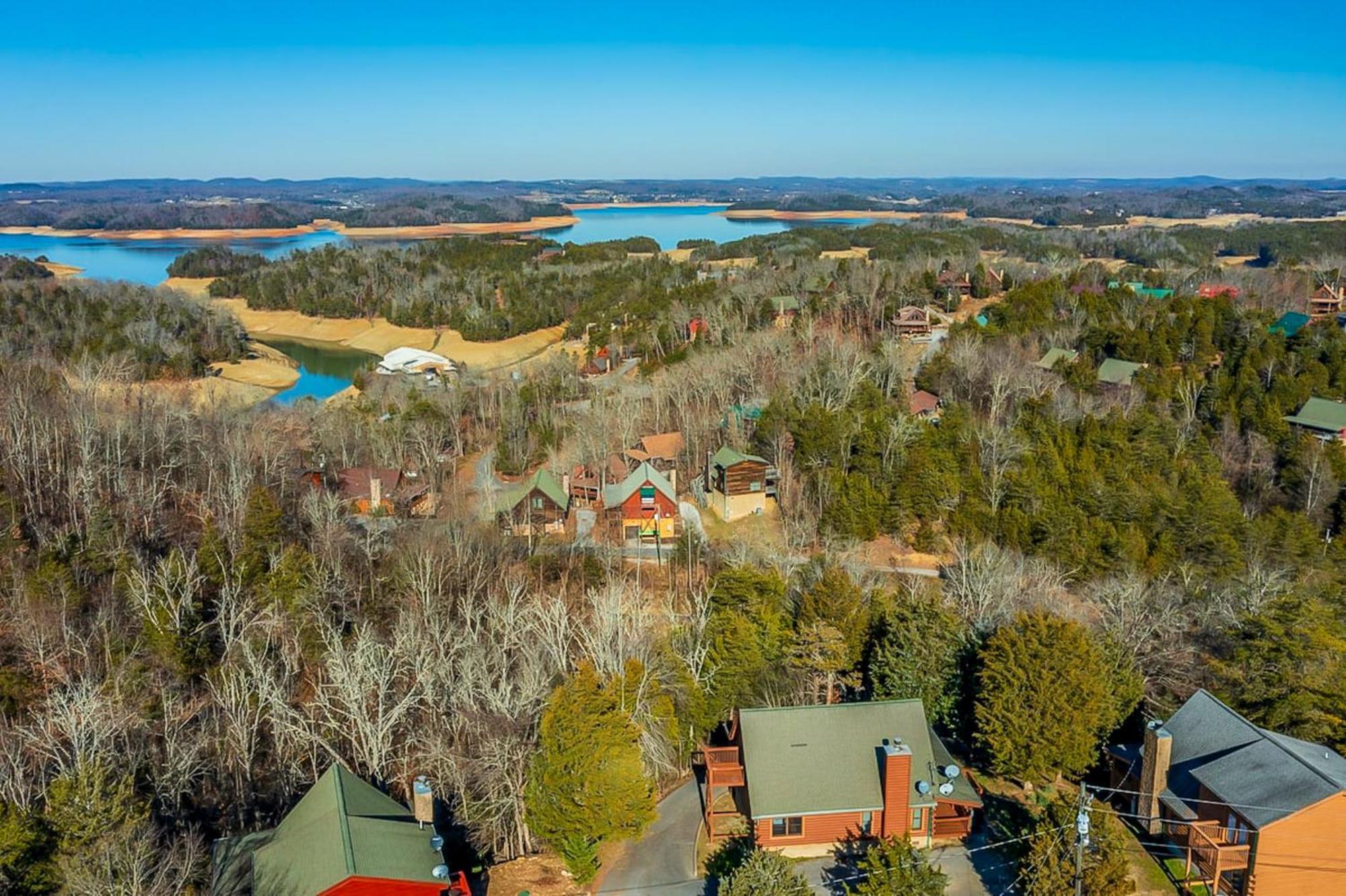 הוילה סביירוויל Bear Lake Cabin מראה חיצוני תמונה